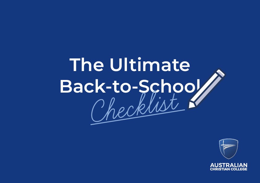 The Ultimate Back-to-School Checklist